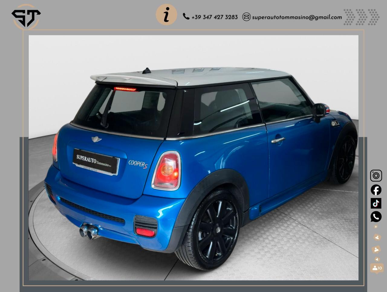 Mini 1.6 16V Cooper S 175 cv