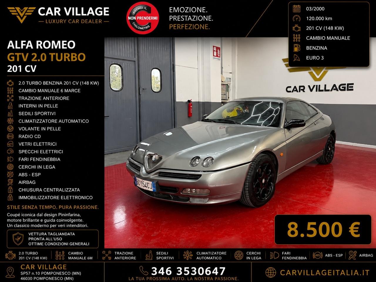 Alfa Romeo GTV 2.0i V6 turbo cat L