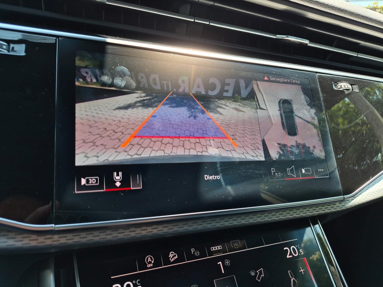Audi Q8 45 TDI S LINE QUATTRO TIPTRONIC SOSPENSIONI ADATTIVE LASER C.21" APPLE CAR PLAY/ANDROID AUTO LUCI AMBIENTE PLUS 360°