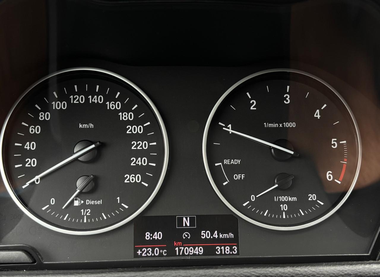 Bmw 116d (EURO6) garanzia 12 mesi. Neopatentati