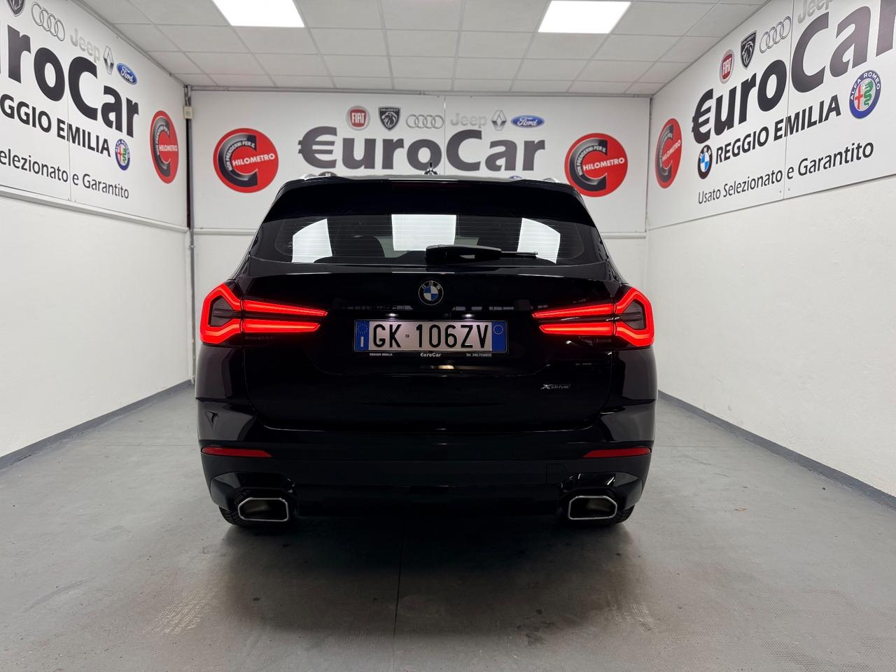 Bmw X3 xDrive20d 190CV 48V Msport 07/2022 EURO 6D TEMP