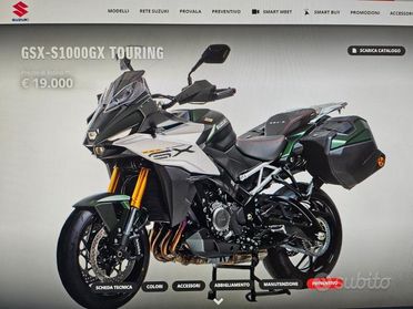 Suzuki GSX S 1000 TOURING ABS KIT BORSE