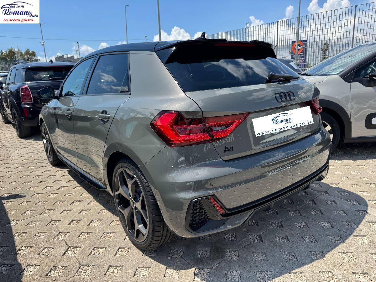 AUDI - A1 Sportback 30 TFSI S tronic Identity Black#S-LINE INTERNO!4 ANNI GARANZIA AUDI!
