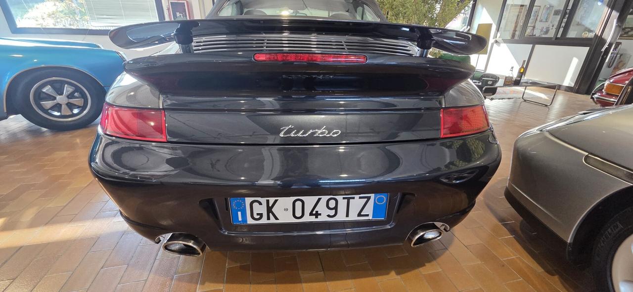 996 911 Porsche Turbo Cabriolet Book service Full Italia