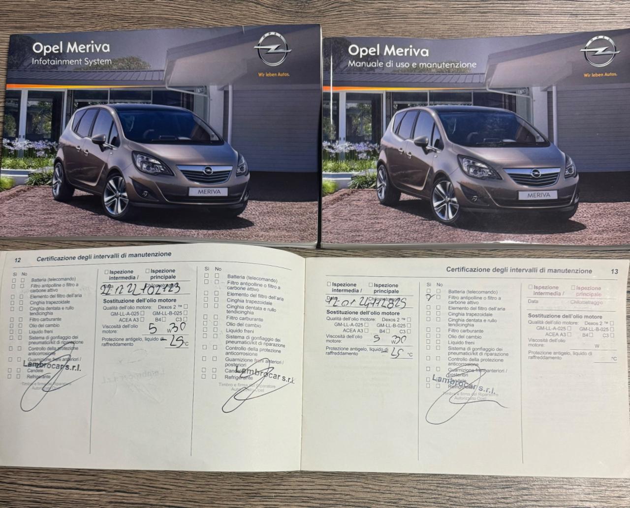 Opel Meriva 1 proprietario tagliandi Opel