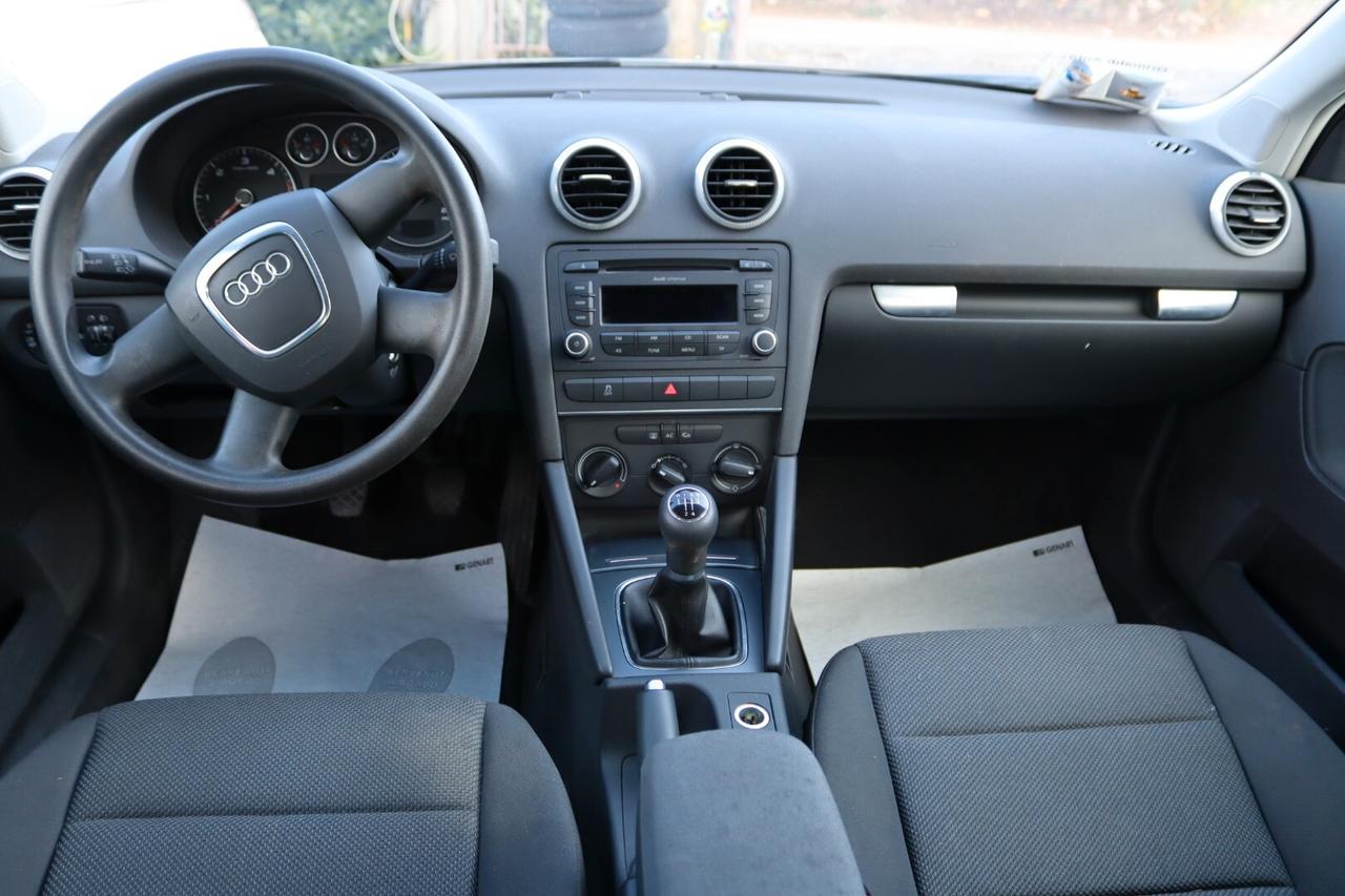 Audi A3 SPB 1.6 TDI 90CV CR F.AP AMBITION