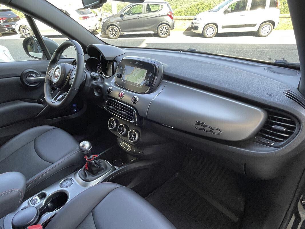 Fiat 500X 1.6 MultiJet 130 CV Sport Fari Full LED, Retrocamera, Navigatore, Cerchi 18, Sensori park