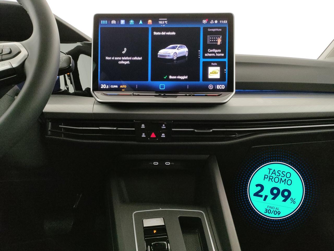 Volkswagen Golf 1.5 tsi ehybrid edition plus 204cv dsg