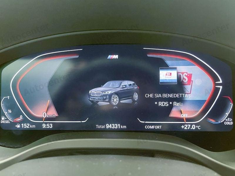 BMW X3 X3 xdrive20d mhev 48V Msport auto