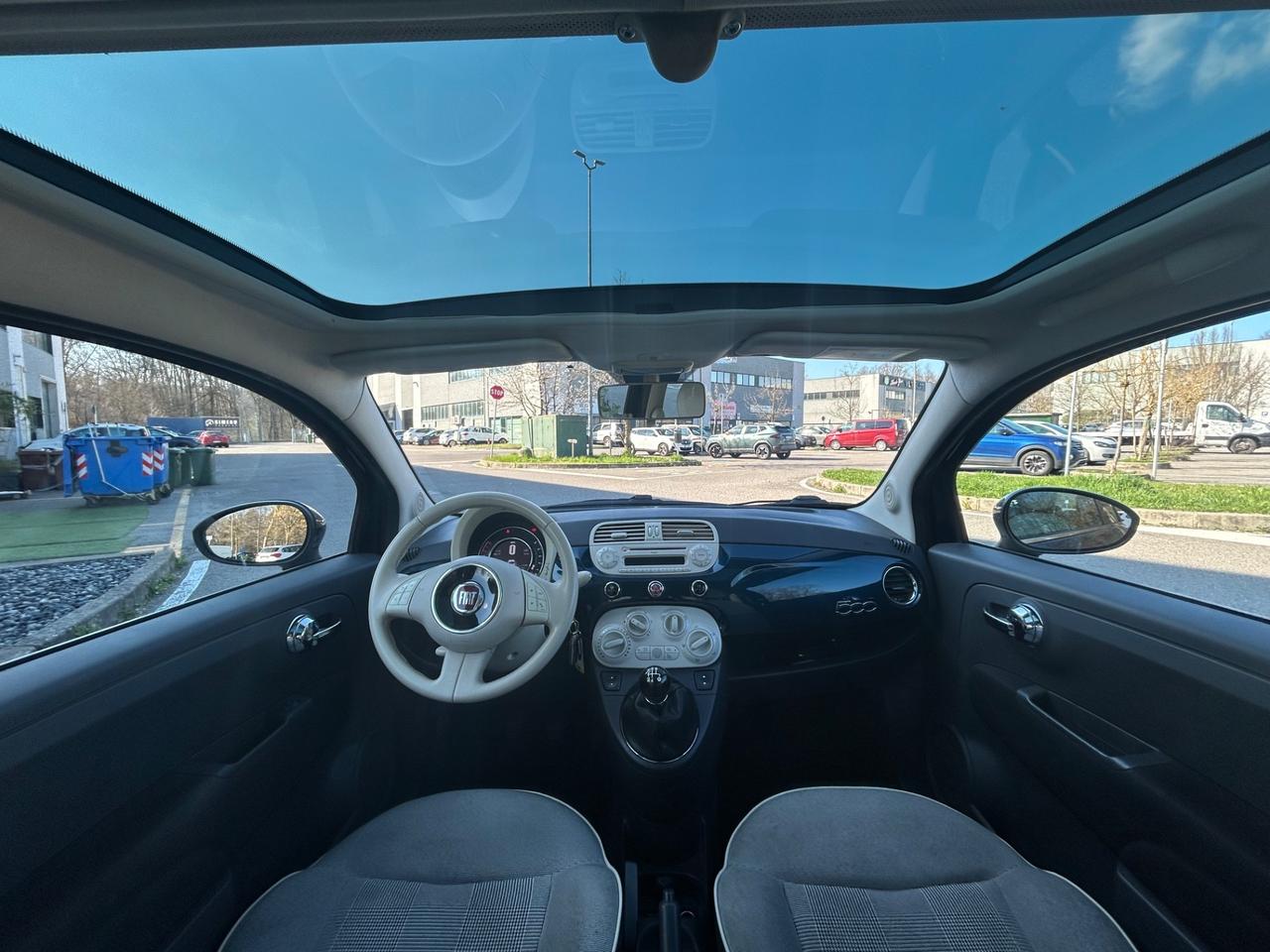 FIAT 500 1.2 Vintage Tetto Panoramico – OK Neopatentati – Tagliandata