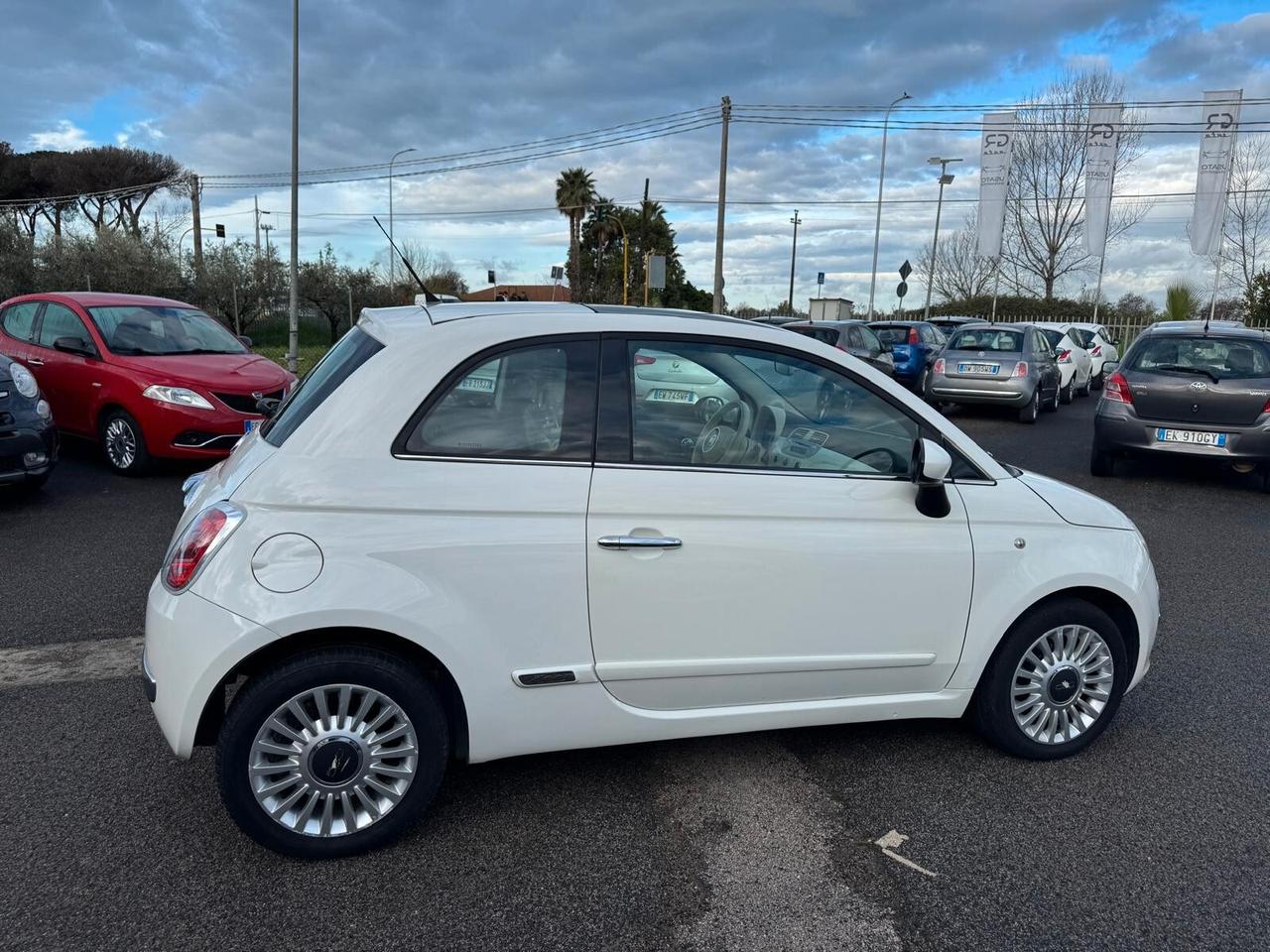 Fiat 500 1.2 BENZ LOUNGE NEOPATENTATI 2009