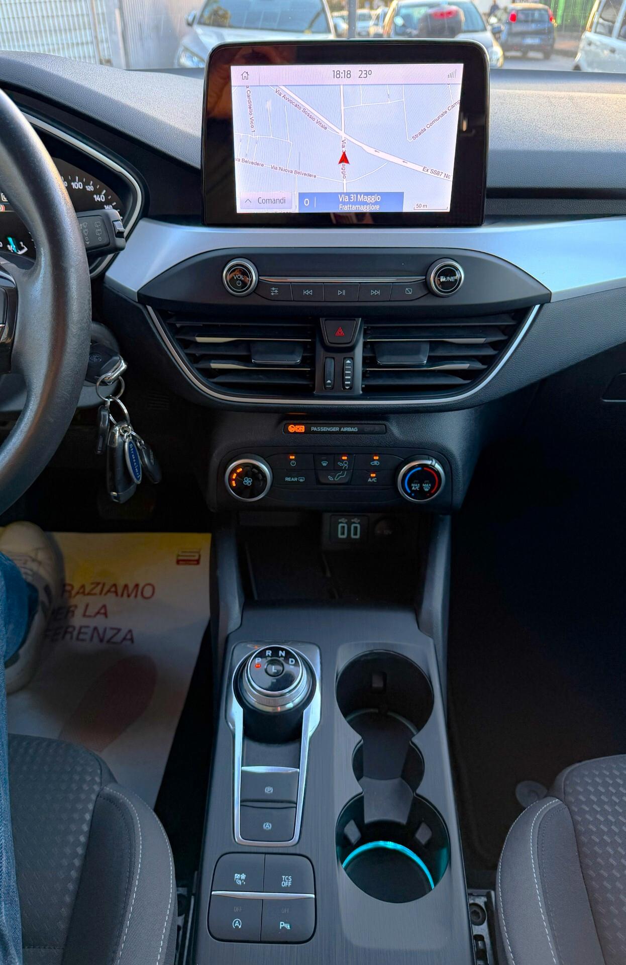Ford Focus 1.5 EcoBlue 120 CV automatico SW Business Co-Pilot