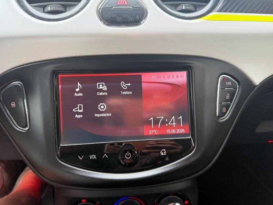 OPEL ADAM 1.4 GPL DI SERIE SLAM CERTIFICATA NUOVA