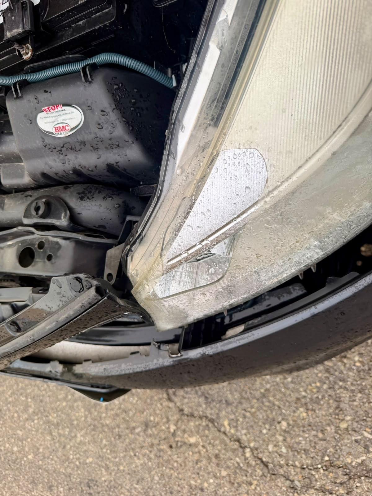 Toyota Yaris 1.4 D-4D incidentata motore funzionante