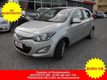HYUNDAI i20 1.1 CRDi 5p. Classic - Ok Neopaten. - Unico Propr.
