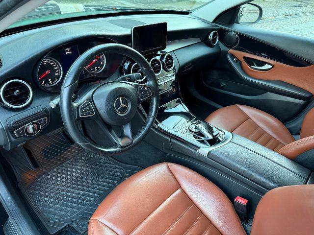 MERCEDES-BENZ C 220 d S.W. Auto Exclusive INTERNO PELLE