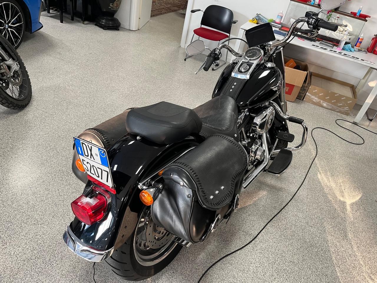 Harley-davidson Fat Boy 1.584 96 FLSTF Black