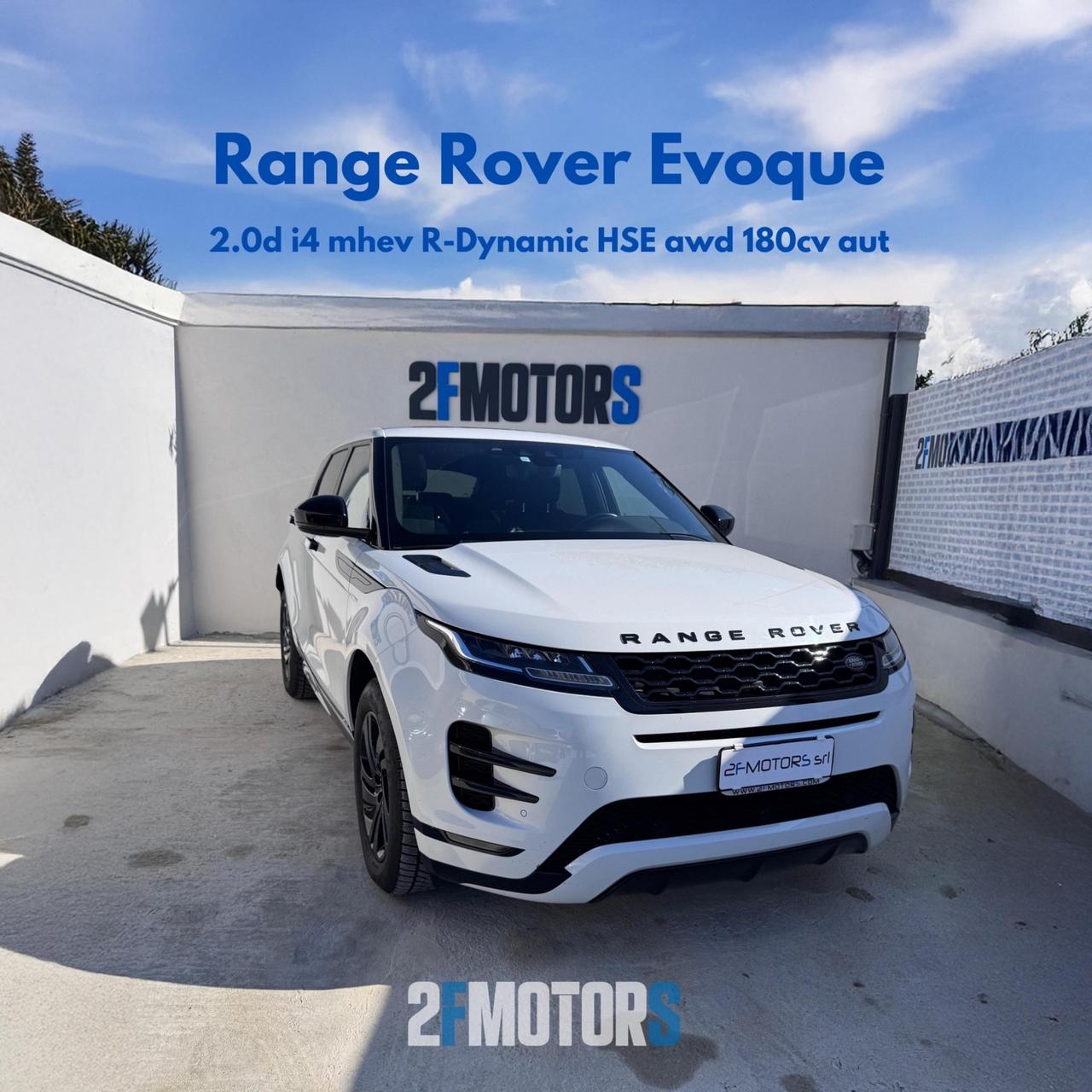 Range Rover Evoque 2.0d i4 mhev R-Dynamic HSE awd 180cv auto