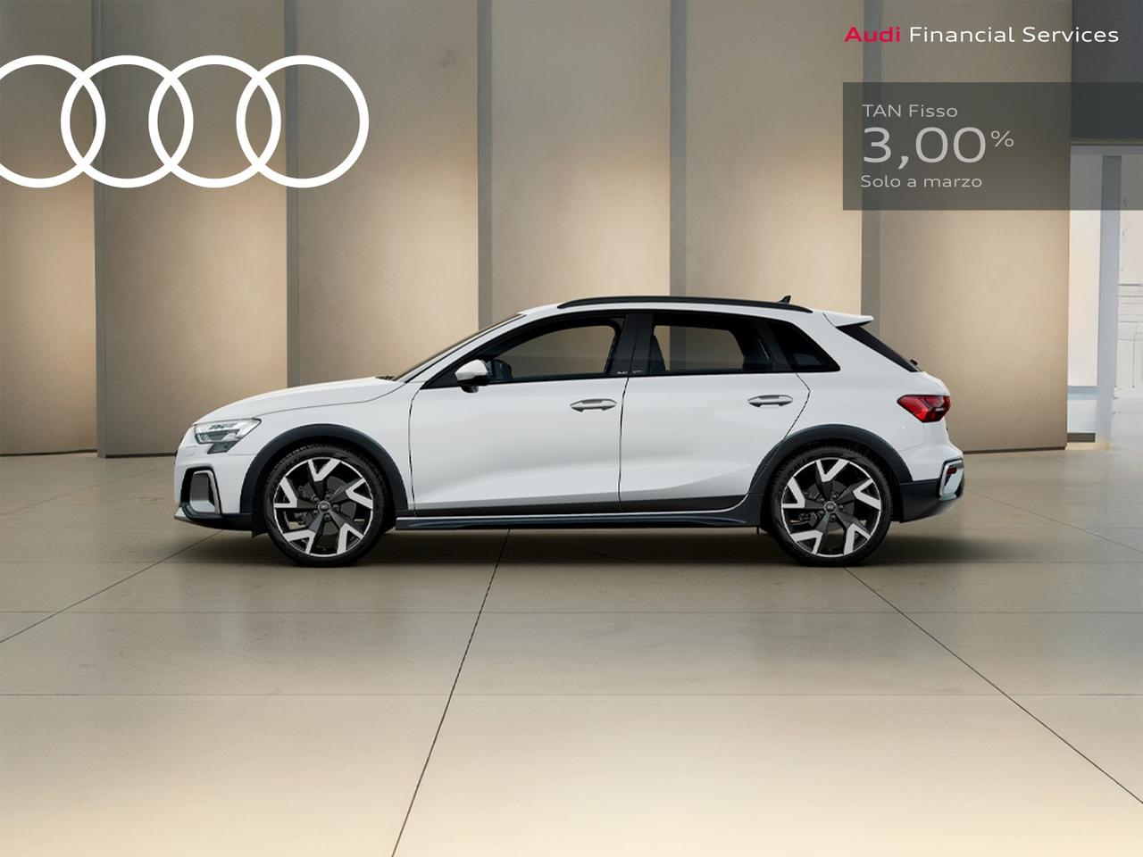 Audi A3 allstreet 1.5 tfsi mhev identity contrast 150cv s-tronic