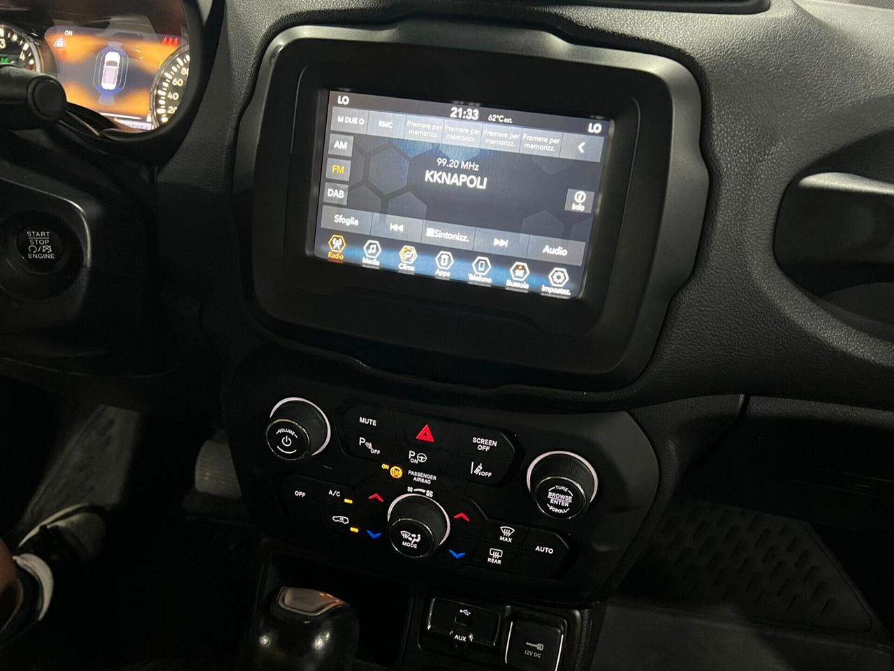 NUOVA JEEP RENEGADE LIMITED BLACK LINE 1.6 MJT 120CV DCT AUTOMATICA - TETTO PANO