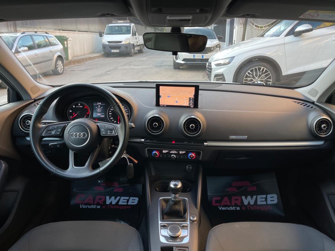 AUDI A3 SPB 1.6 TDI 116CV Navy 2019