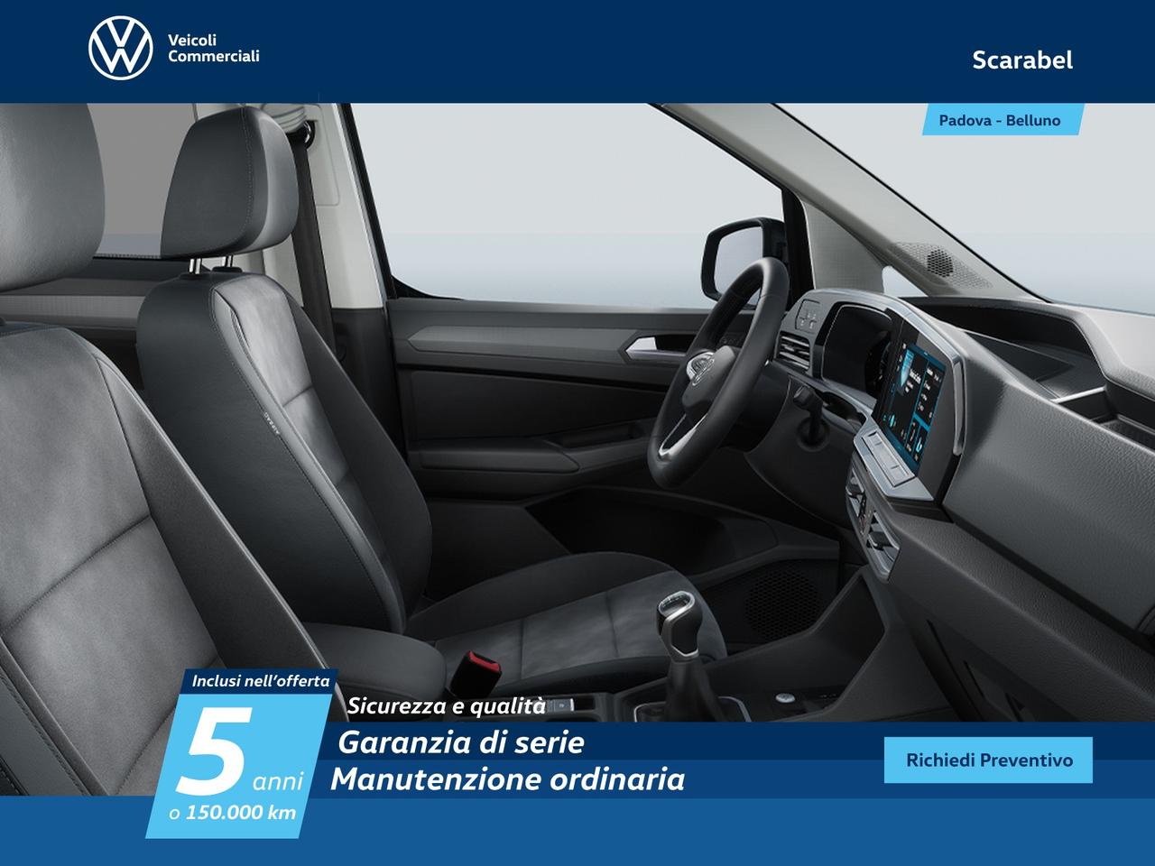 Volkswagen Caddy 2.0 tdi 122cv style dsg7 my24