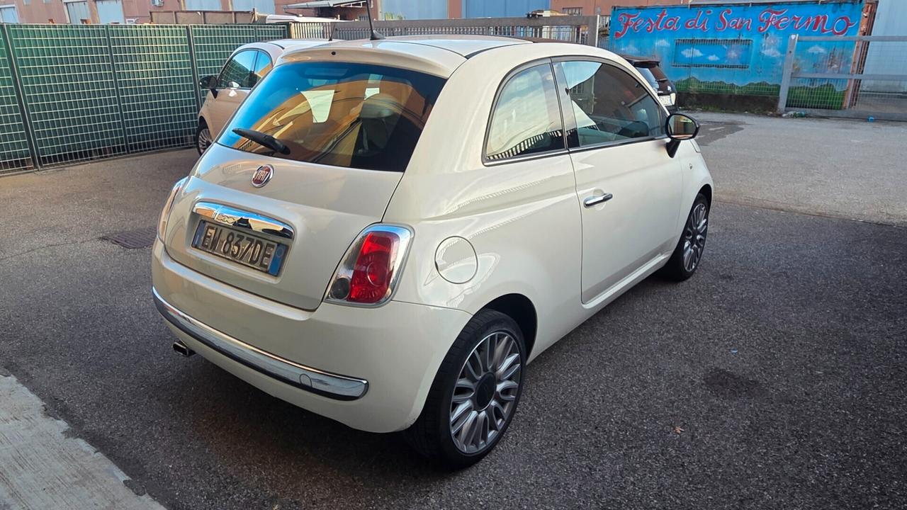 Fiat 500 1.2 GQ interni pelle