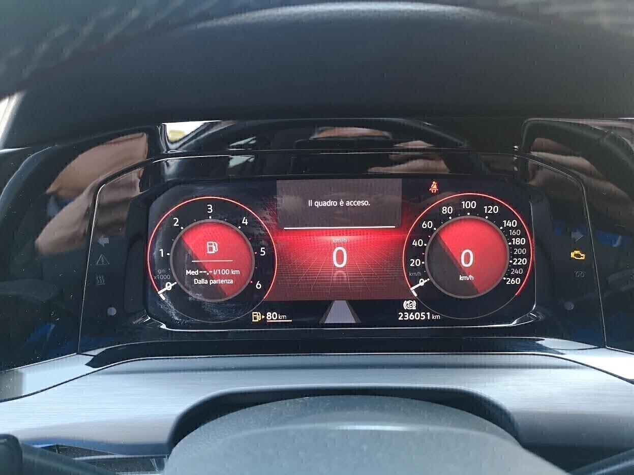 Volkswagen Golf 2.0 TDI SCR Style Tetto apribile