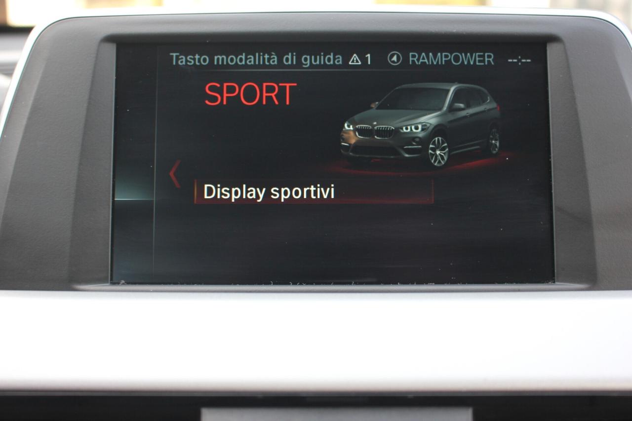 BMW X1 16d-automatica*PREZZO VERO*unipro-km certi