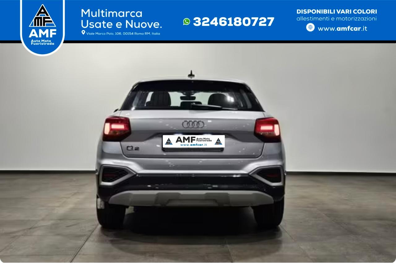 Audi Q2 35 TFSI Telecamera virtuale Riscaldatore ausiliario Sedili sportivi