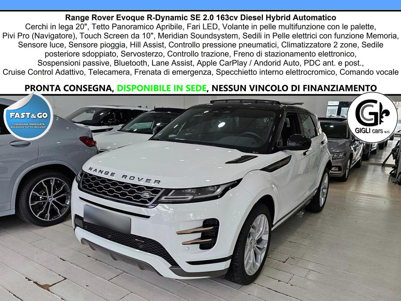 Land Rover Range Rover Evoque 2.0d mhev R-Dynamic SE Tetto C20 RDynamic