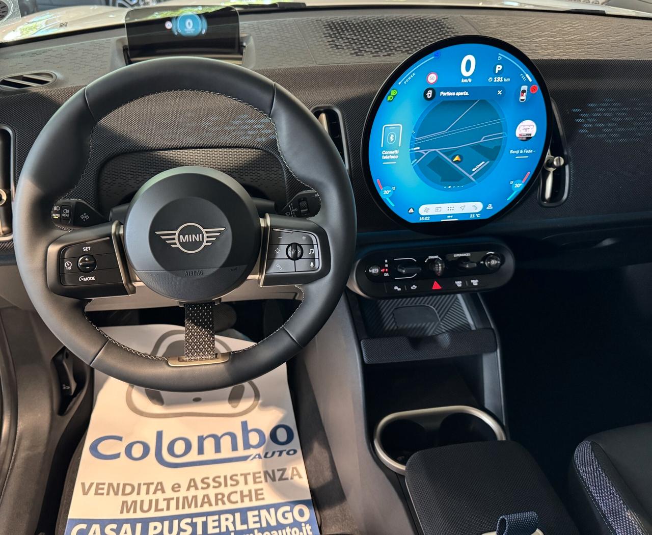 MINI Cooper D Countryman 2.0 Mhev Black Auto Navi Led App conn Cam 19"