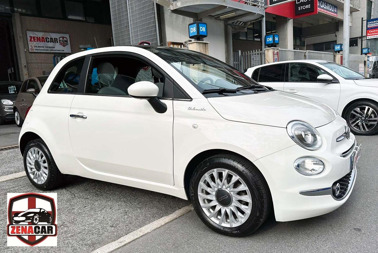 Fiat 500 1.0 Hybrid Dolcevita Interni Misto Pelle