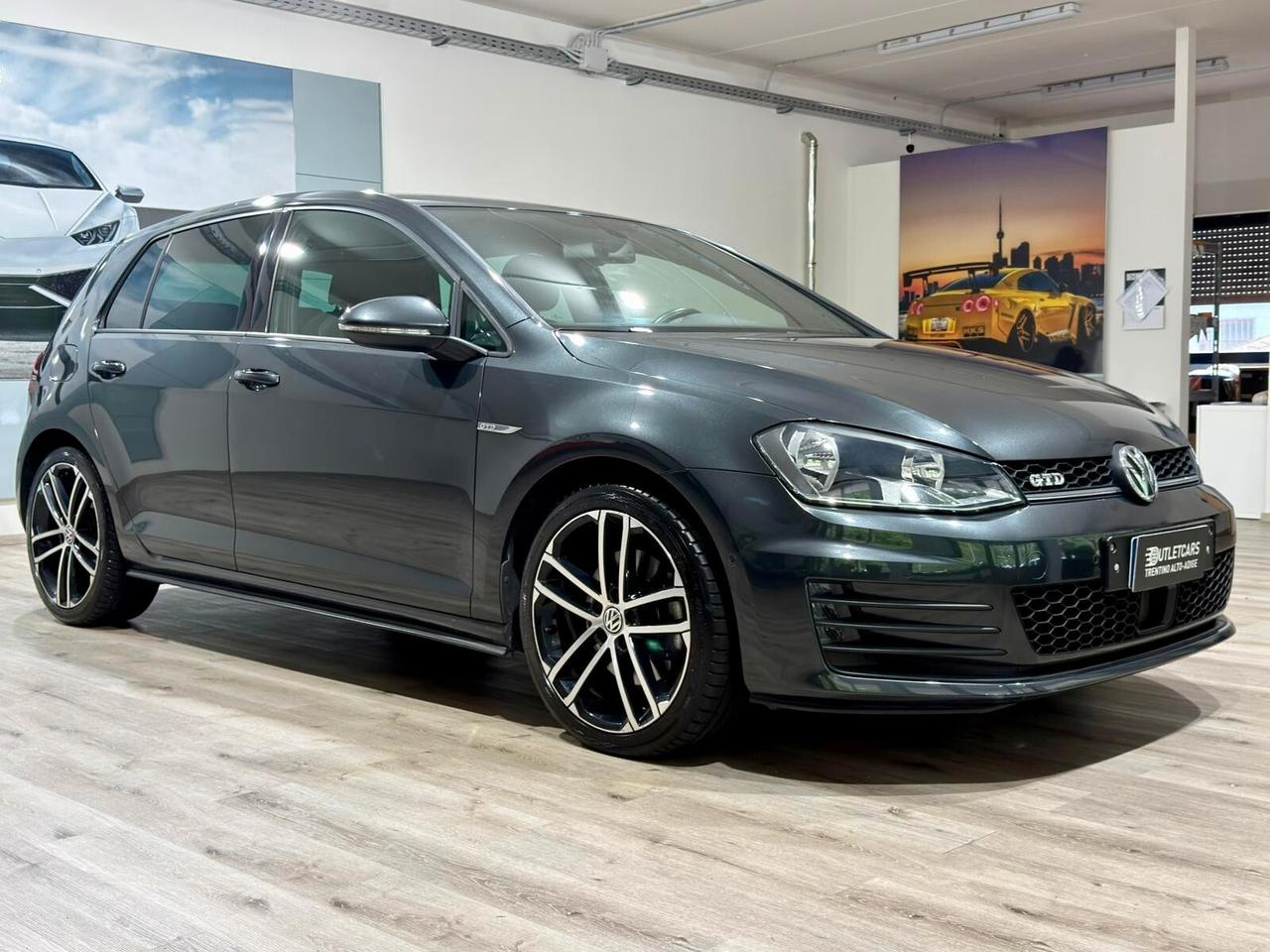 VW GOLF GTD 2.0 184cv MANUALE 1PROPRIETARIO 2016