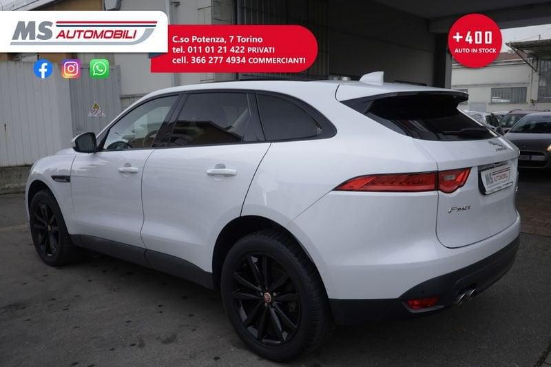 Jaguar F-Pace Jaguar F-Pace 2.0 D 180 CV AWD R-Sport Tetto Panoramico Unicoproprietario