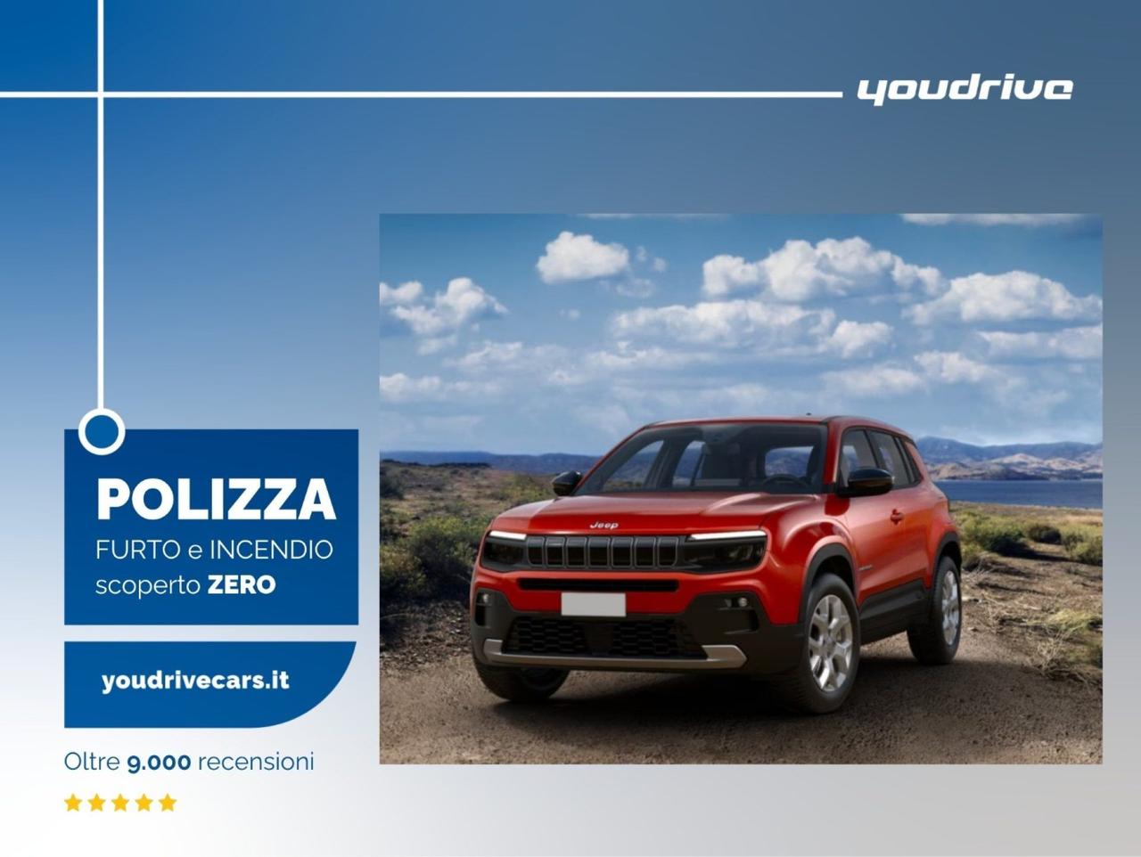 Jeep Avenger 1.2 Turbo 100 CV Altitude KM0