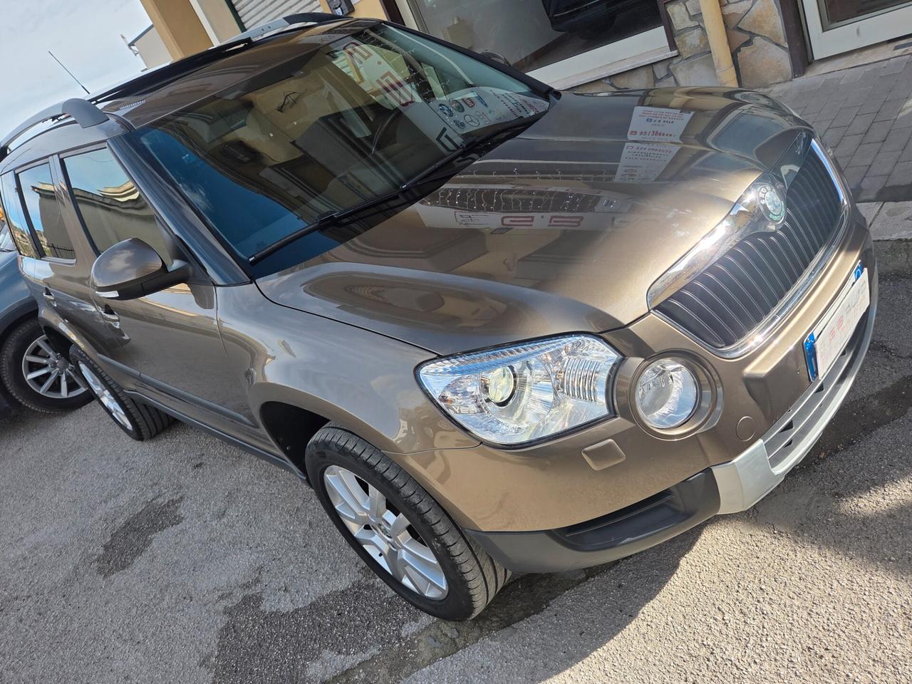 SKODA YETI 4X4 2.0 TDI 140 CV TETTO APRIB KM CERTIF