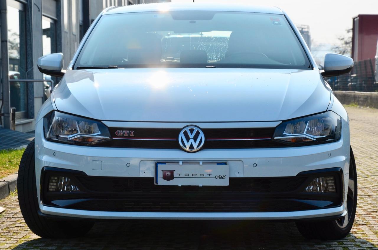 VOLKSWAGEN POLO GTI 5p 2.0 TSI 200cv DSG, SERVICE VW, EURO 6D, FARI LED, RETROCAMERA, APPLE ANDROID, 17", PERMUTE