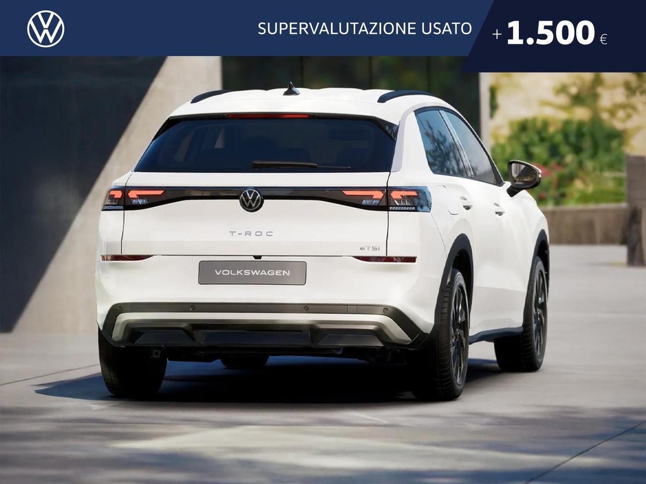 Volkswagen T-Roc 1.5 etsi life 115cv dsg