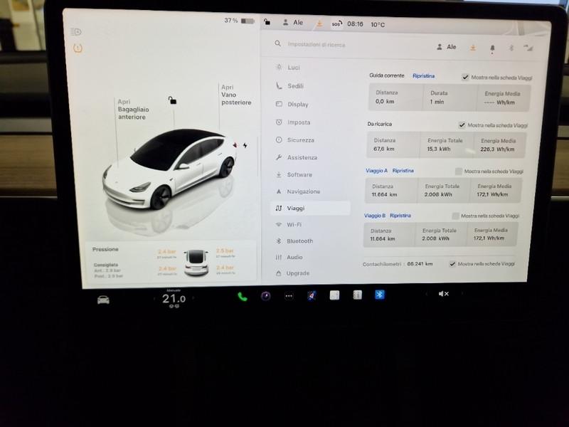 TESLA MODEL 3 75 kWh Long Range Dual Motor AWD 4 PORTE BERLINA
