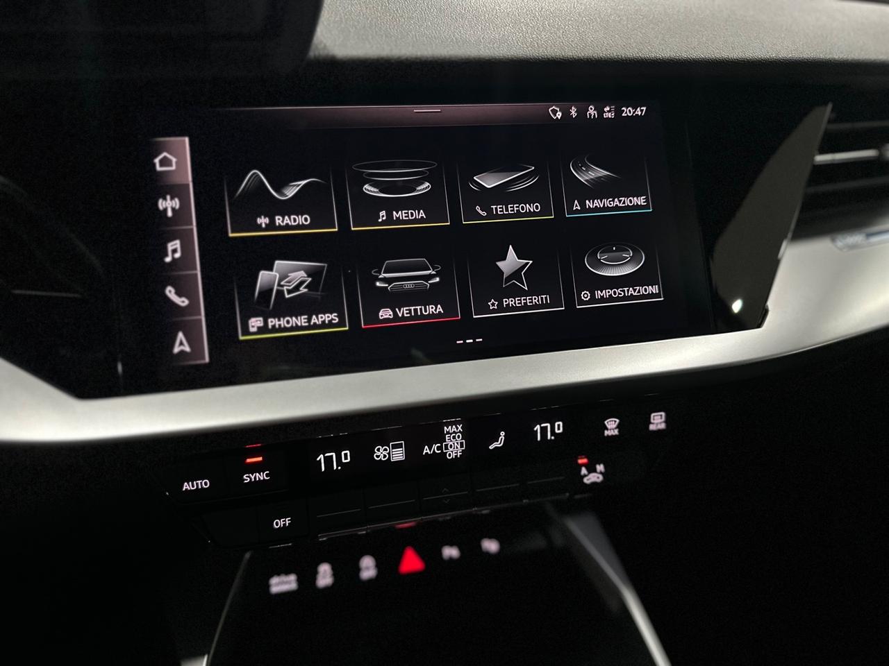 Audi A3 30 2.0 TDI STronic SLine Edition 116 cv