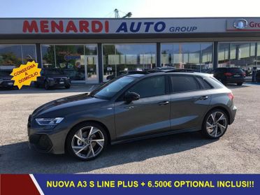 Audi A3 SPB 35 TDI S tronic S line edition SLINE S-LINE TETTO