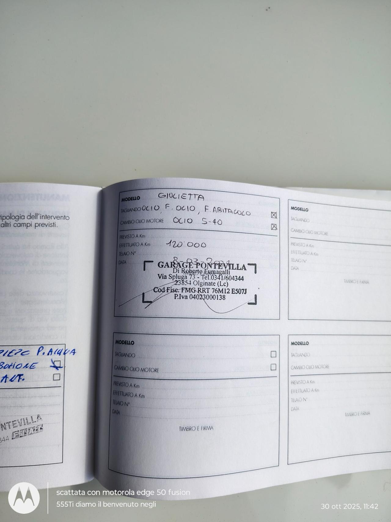 Alfa Romeo Giulietta 1.4 Turbo 120 CV Distinctive PERFETTA