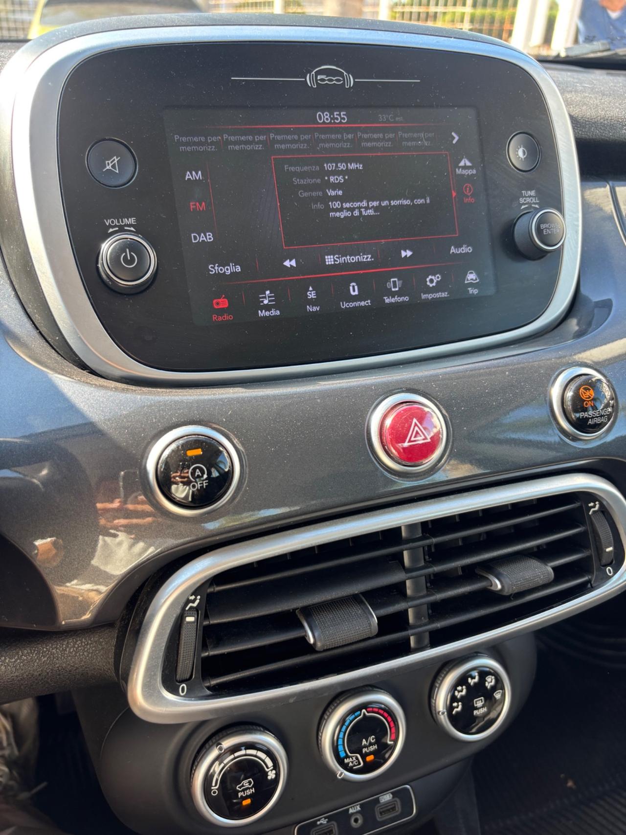 FIAT 500X 1.3 MJ 95CV 2018 MOTORE NUOVO