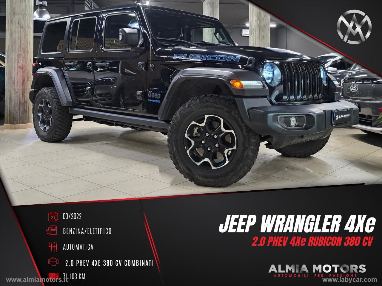 JEEP Wrangler Unlimited 2.0 PHEV 4xe Rubicon