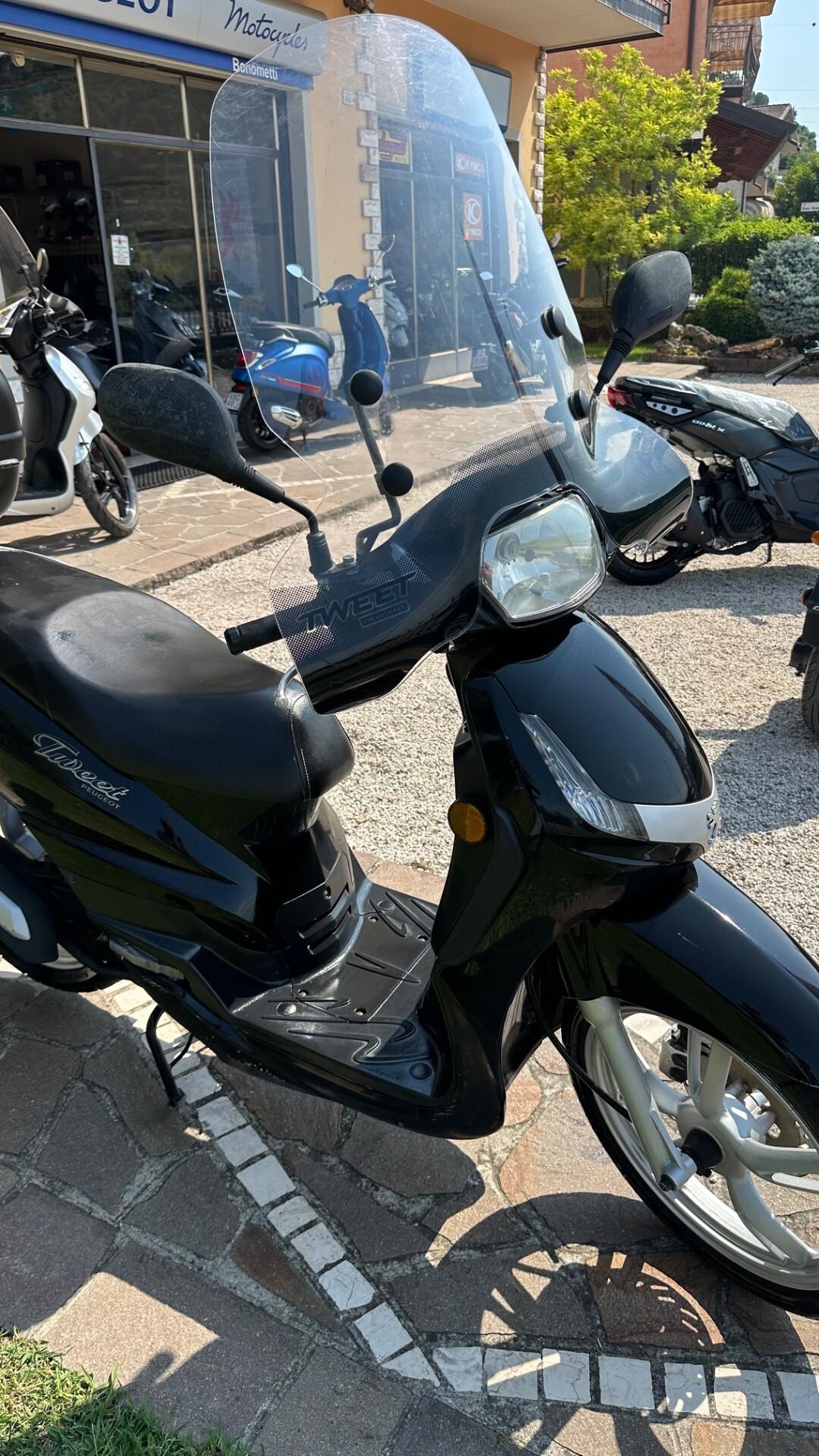 Peugeot Tweet 50 Parabrezza e bauletto