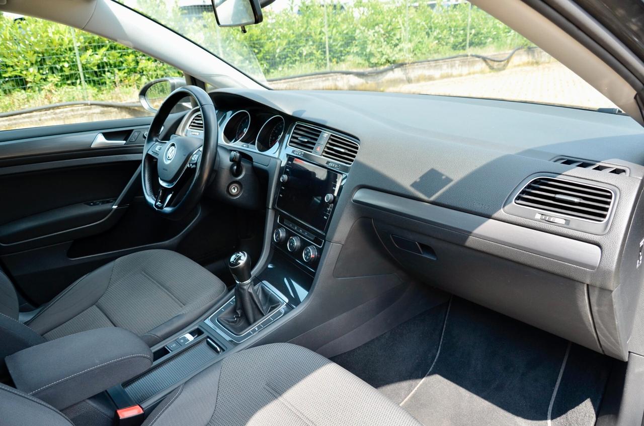 VOLKSWAGEN GOLF 5p 1.5 TGI BUSINESS 130cv, UNICOUTILIZZATORE, UFF ITALIANA, EURO 6D, APPLE ANDROID, PERMUTE