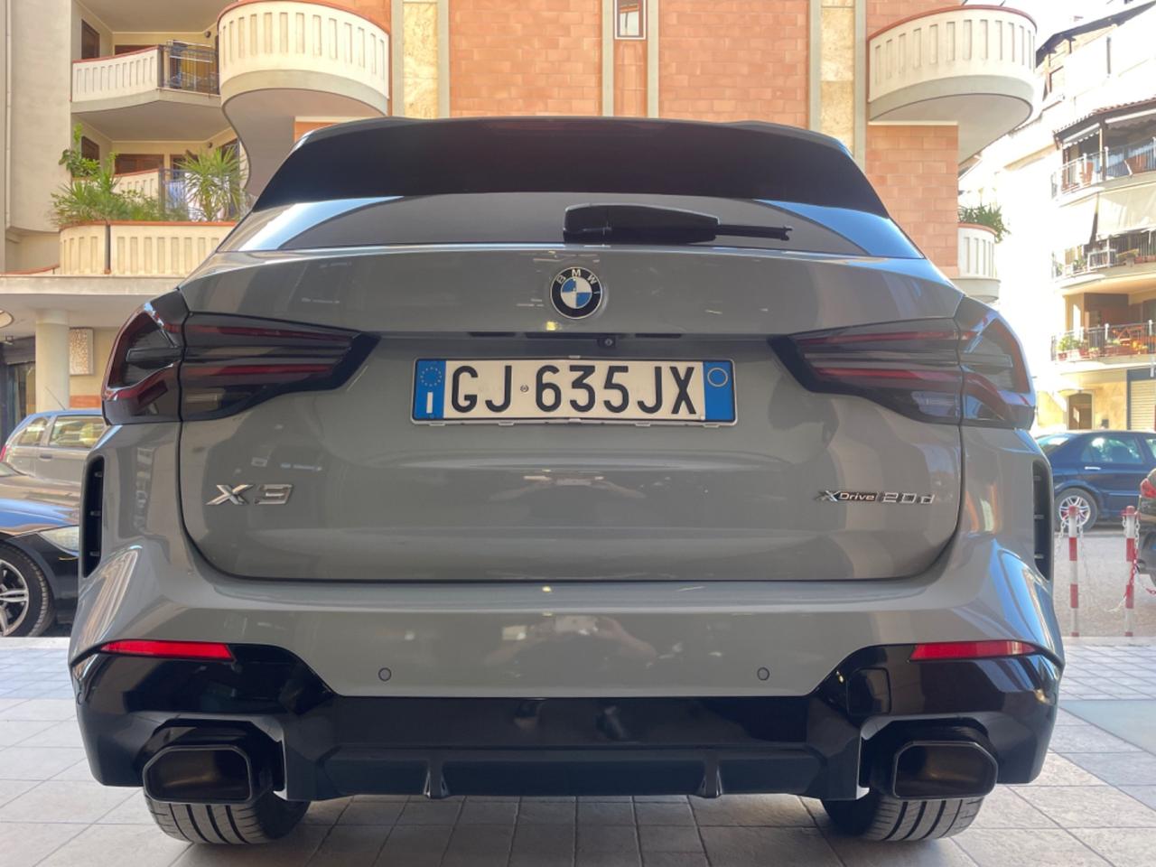 Bmw X3 xDrive20d 48V Msport TETTO NAVY PELLE LED 20'