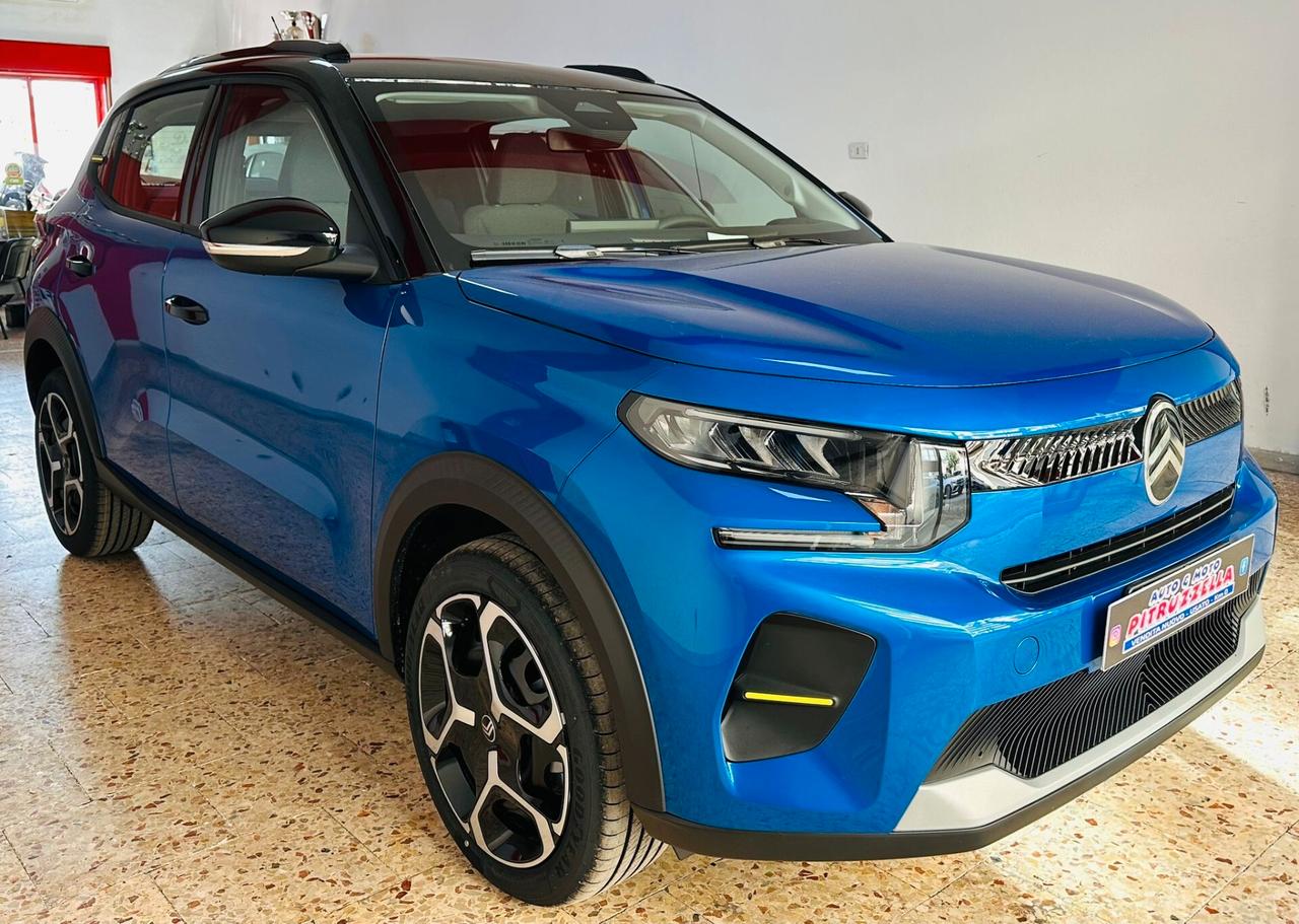 Citroen C3 PureTech 100cv S&S Plus 2026 KM0 BI-COLORE