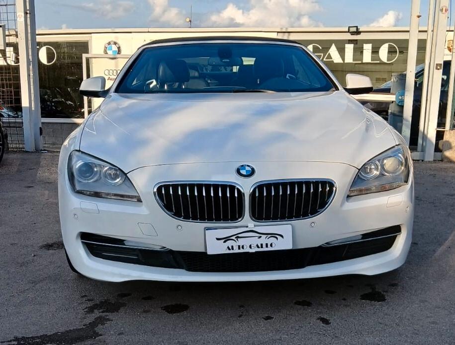 Bmw 640 d Cabrio Futura cc 3000 diesel 313 cv AUTO GALLO Francofonte